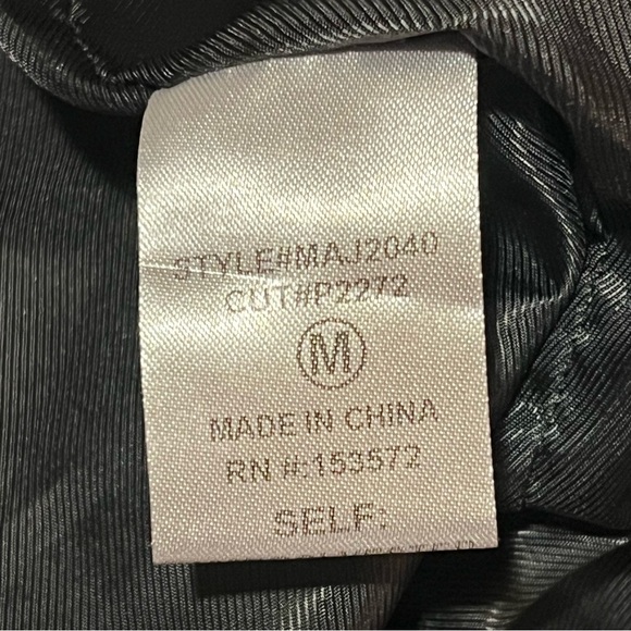 Bohme Crystal oversized blazer Jacket, black size M - Picture 11 of 11